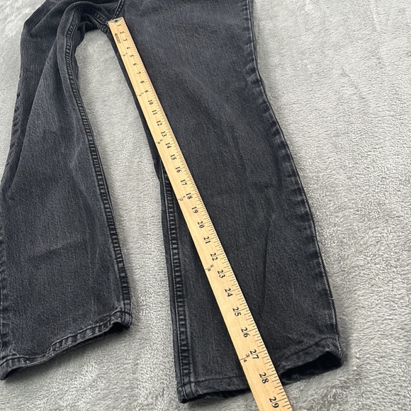 Abercrombie & Fitch 25, 0 Short Curve Love Gray , Charcoal Black 90s Straight HR - Picture 11 of 15